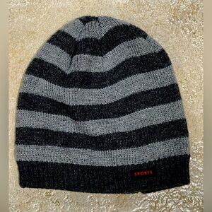 Sports Lined Beanie Hat
